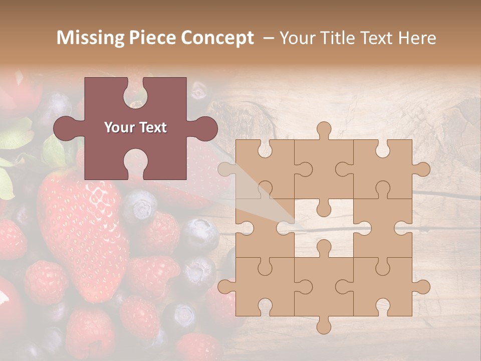 Care Wooden Mixed PowerPoint Template