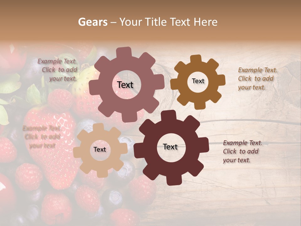 Care Wooden Mixed PowerPoint Template