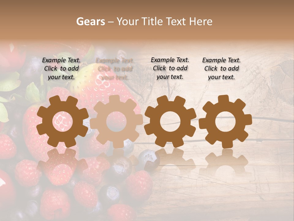 Care Wooden Mixed PowerPoint Template