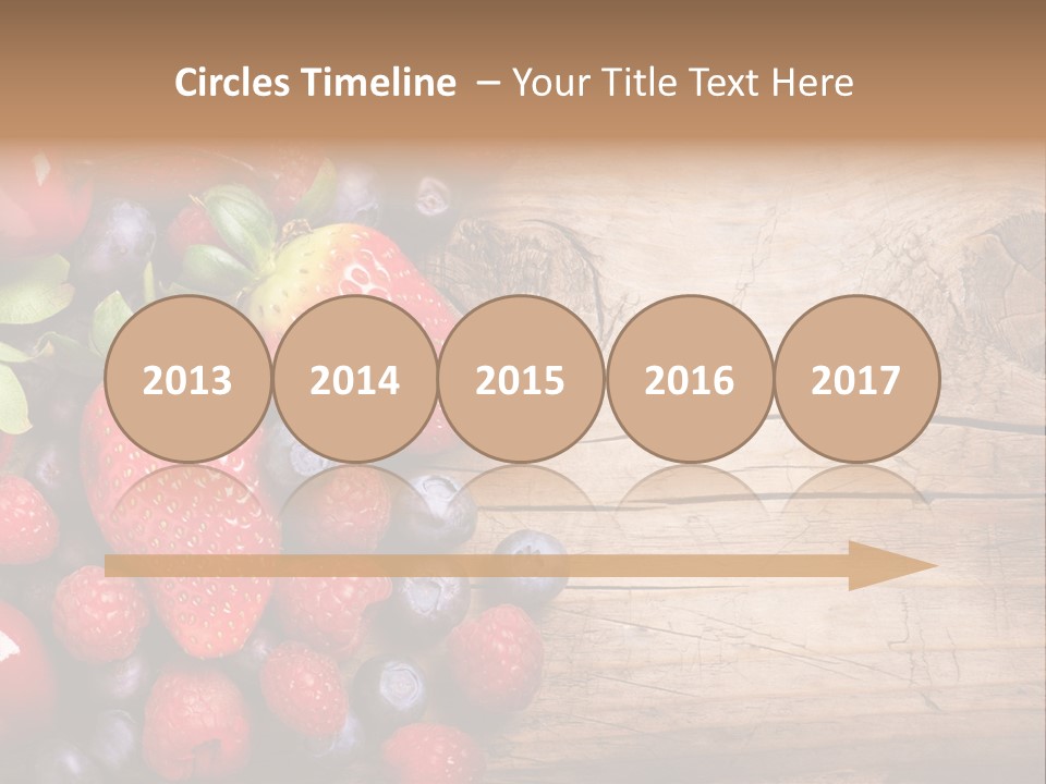 Care Wooden Mixed PowerPoint Template