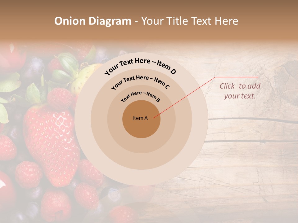 Care Wooden Mixed PowerPoint Template