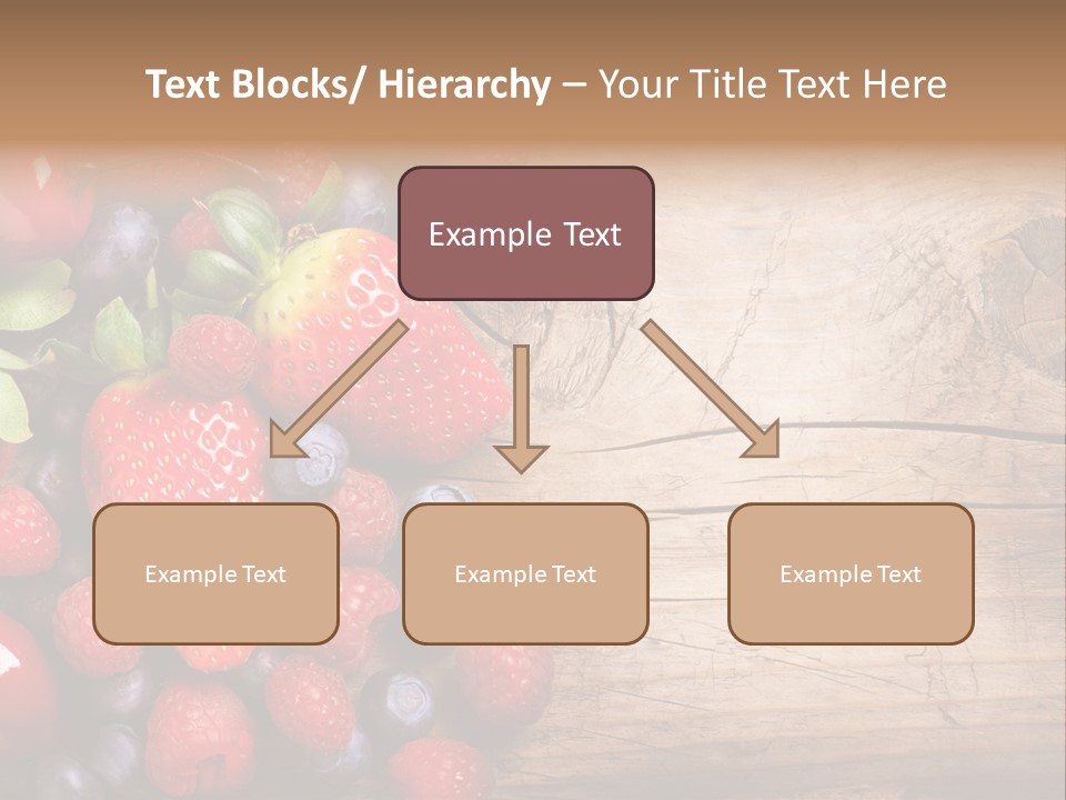Care Wooden Mixed PowerPoint Template