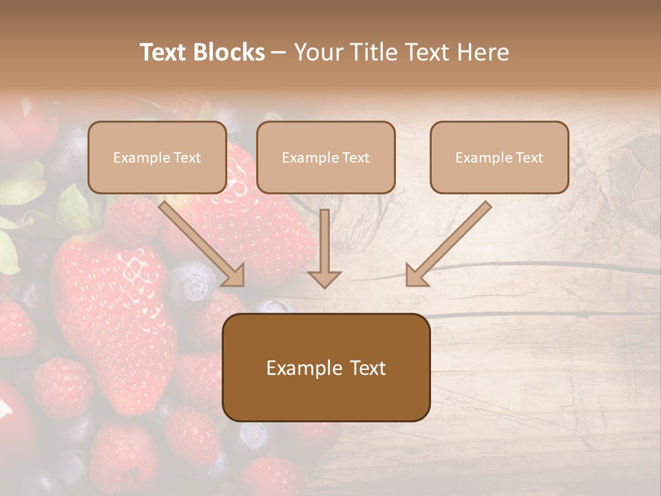 Care Wooden Mixed PowerPoint Template