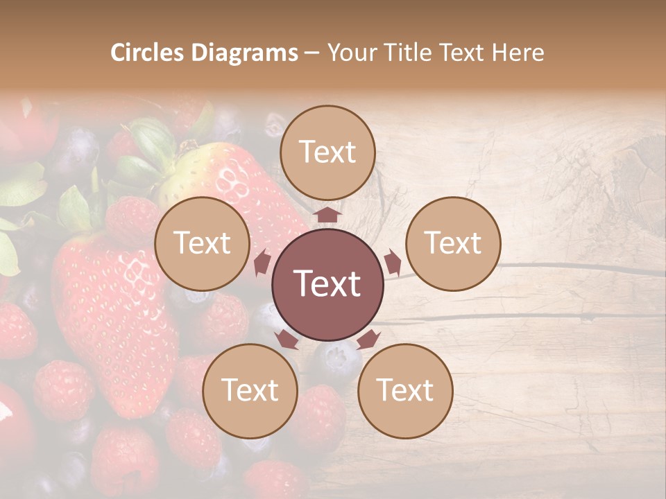 Care Wooden Mixed PowerPoint Template