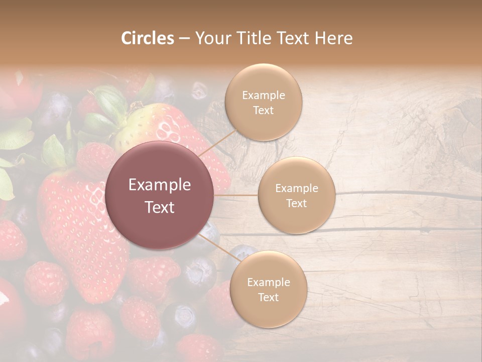 Care Wooden Mixed PowerPoint Template