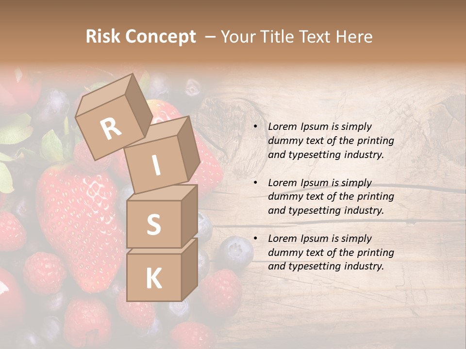 Care Wooden Mixed PowerPoint Template