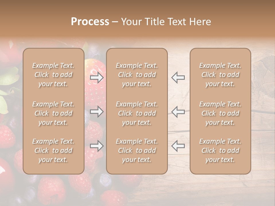 Care Wooden Mixed PowerPoint Template