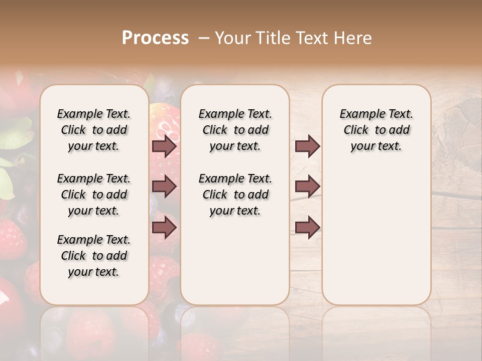 Care Wooden Mixed PowerPoint Template