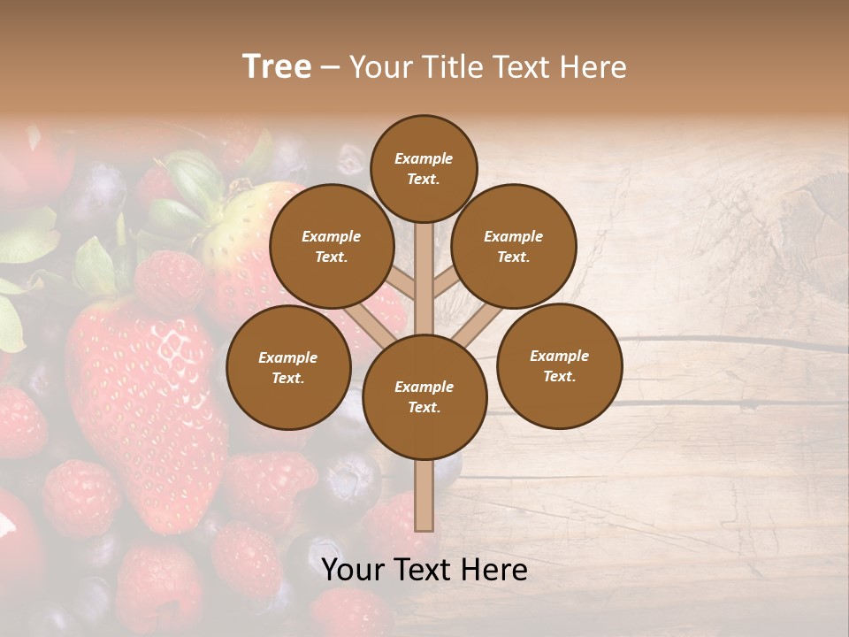 Care Wooden Mixed PowerPoint Template