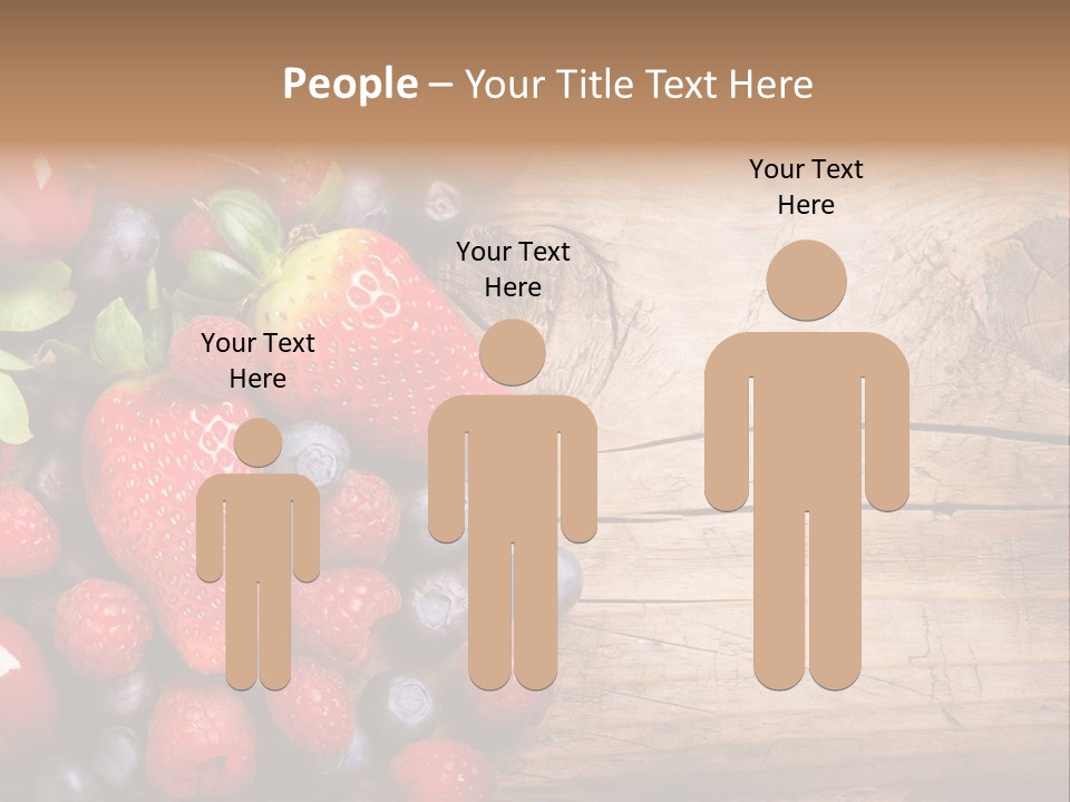 Care Wooden Mixed PowerPoint Template