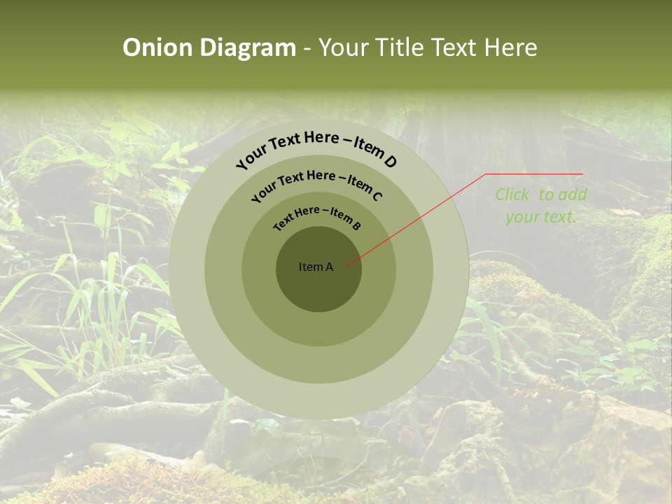 Wet Hike Woods PowerPoint Template