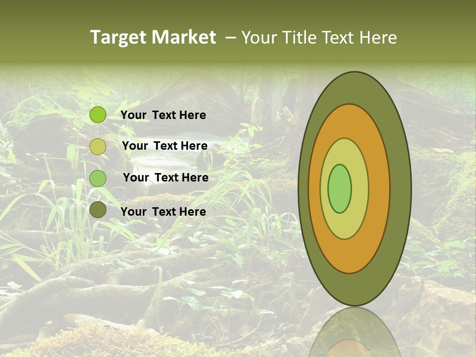 Wet Hike Woods PowerPoint Template