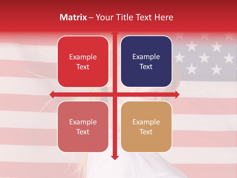 Adult Girl Emotions PowerPoint Template
