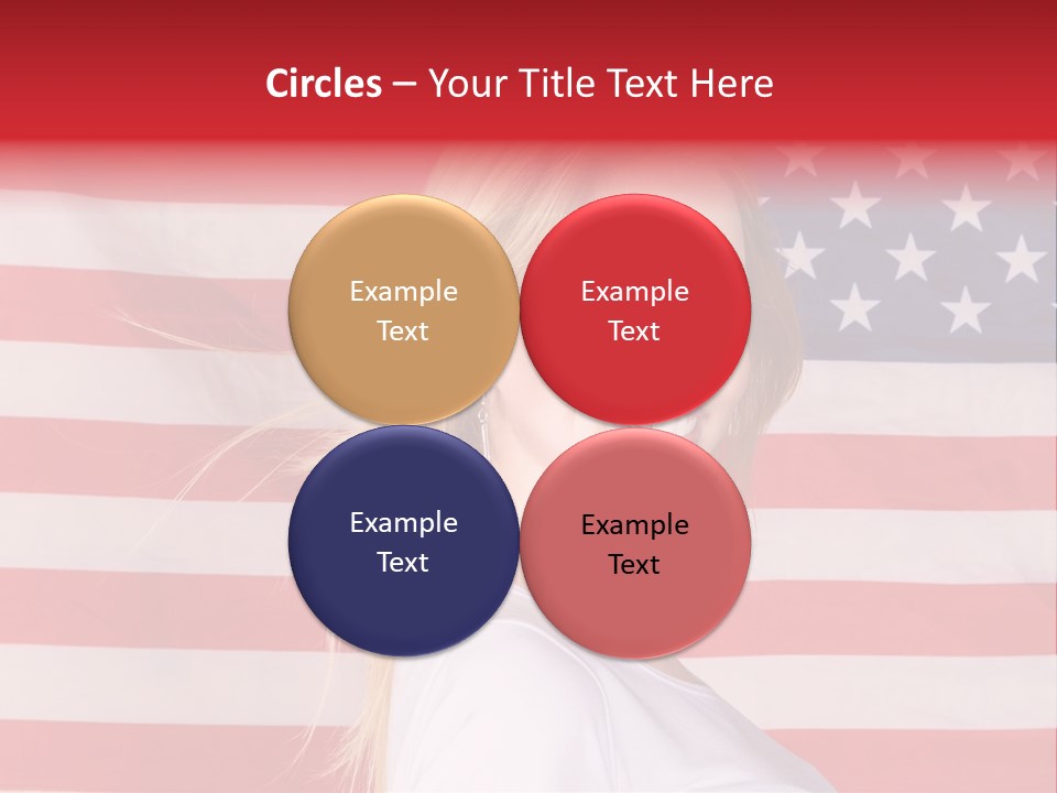 Adult Girl Emotions PowerPoint Template