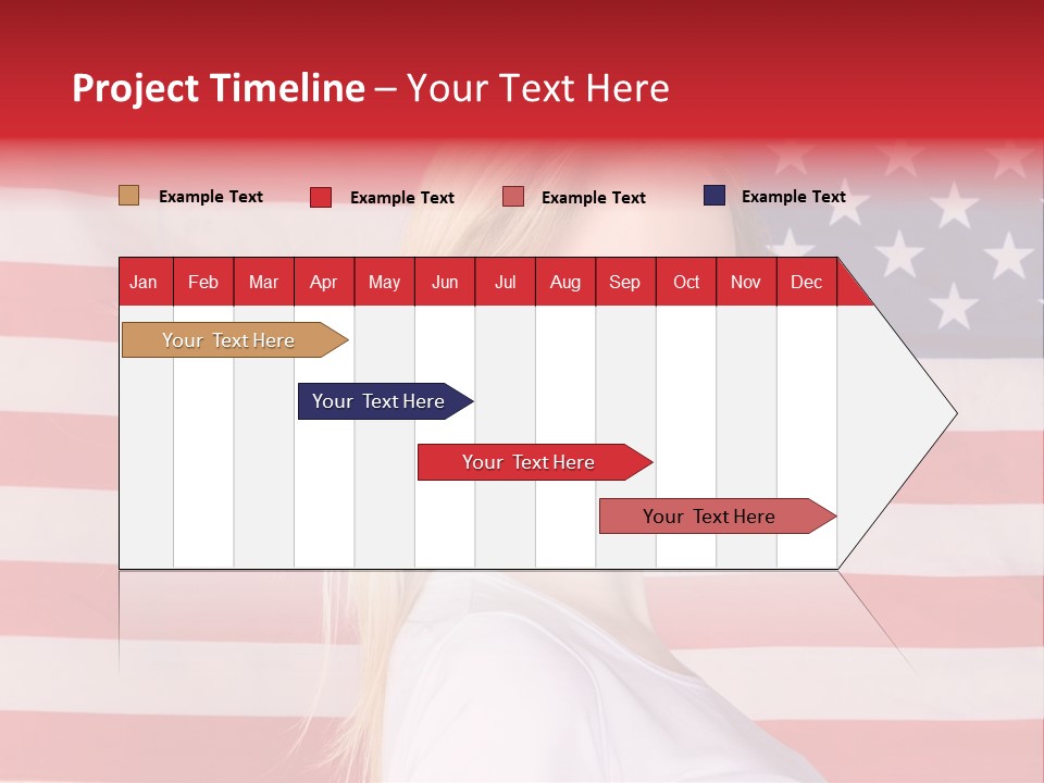 Adult Girl Emotions PowerPoint Template