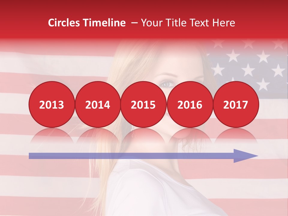 Adult Girl Emotions PowerPoint Template