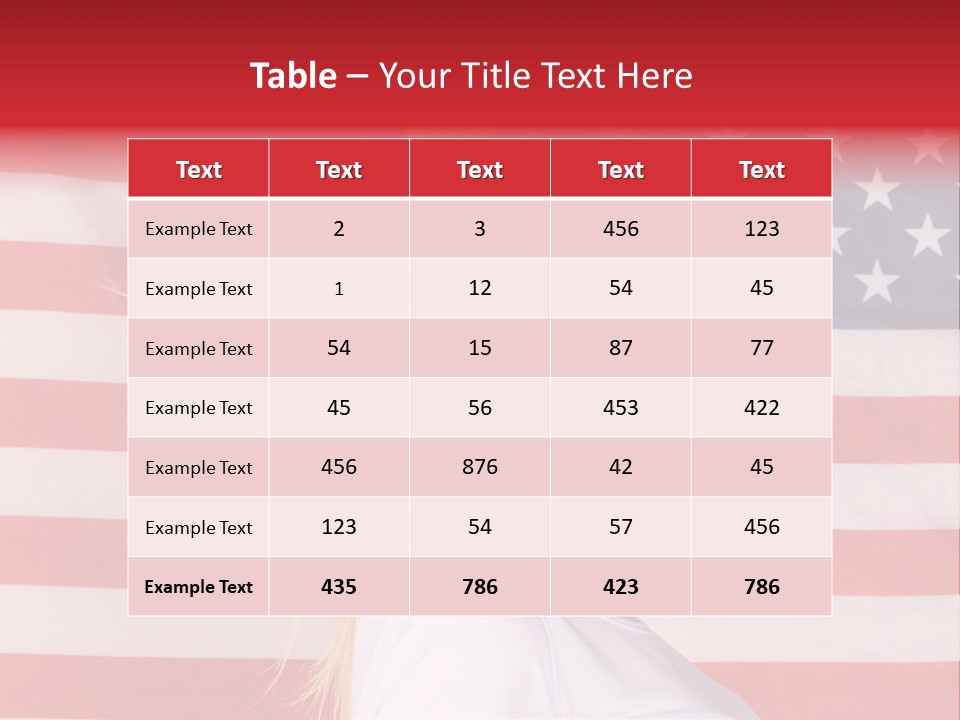 Adult Girl Emotions PowerPoint Template