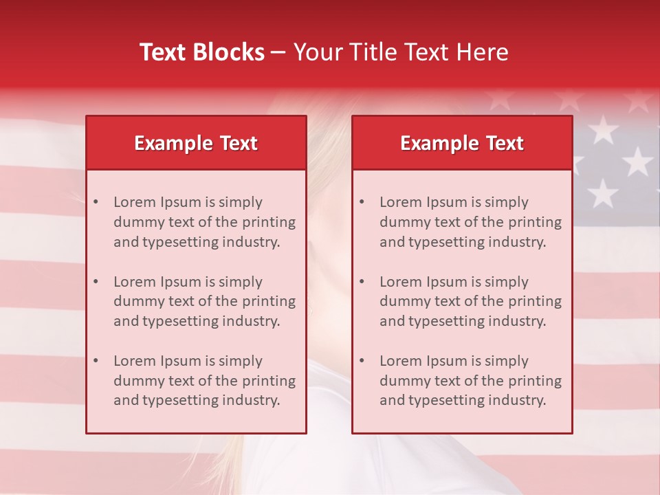 Adult Girl Emotions PowerPoint Template