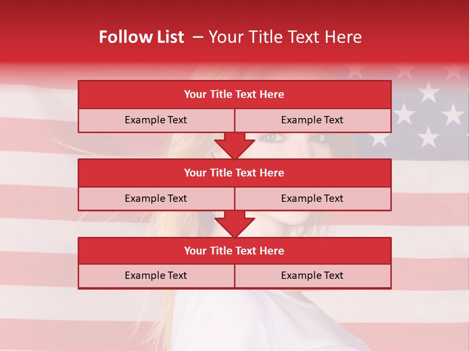Adult Girl Emotions PowerPoint Template