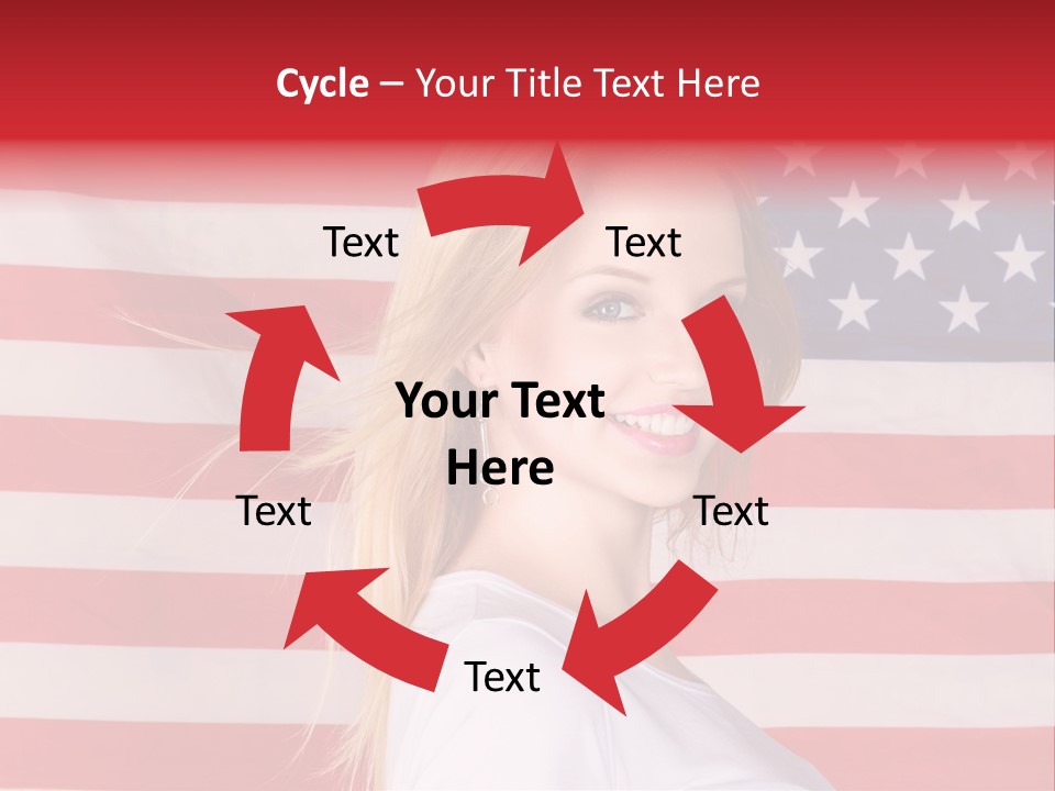 Adult Girl Emotions PowerPoint Template