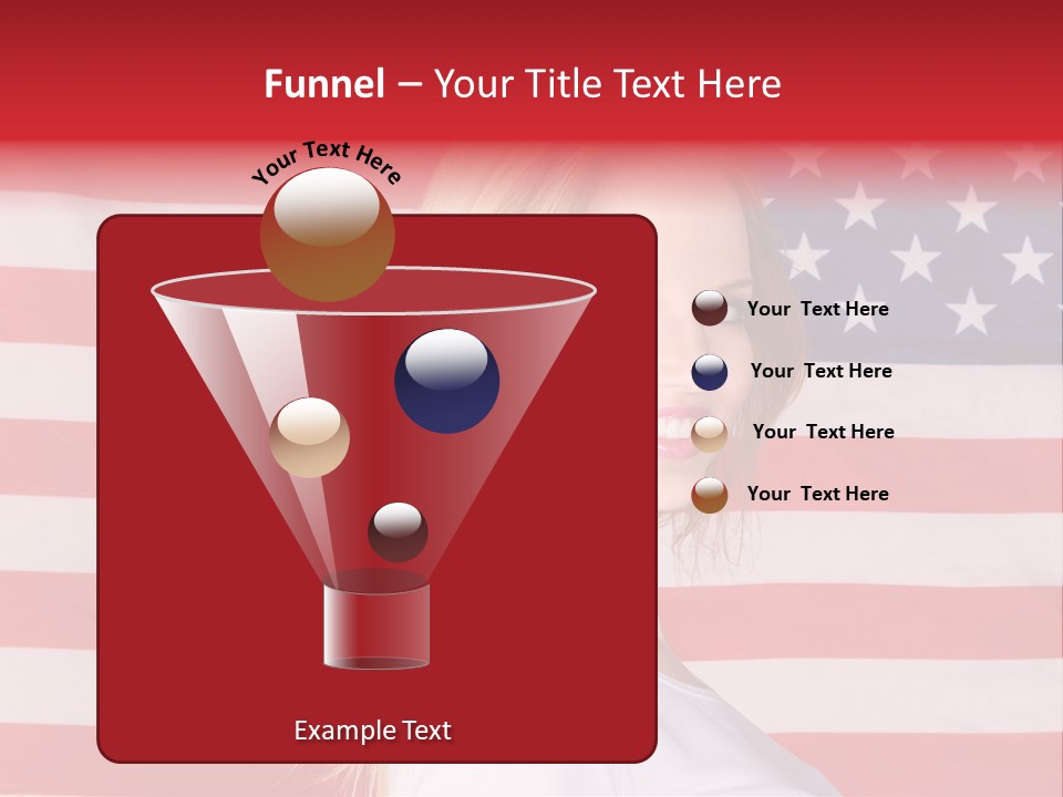 Adult Girl Emotions PowerPoint Template