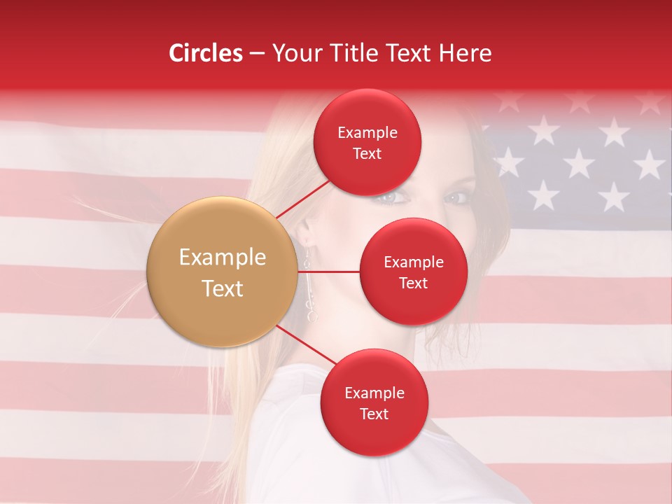 Adult Girl Emotions PowerPoint Template