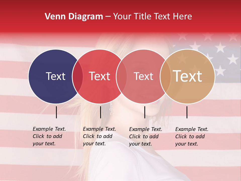 Adult Girl Emotions PowerPoint Template