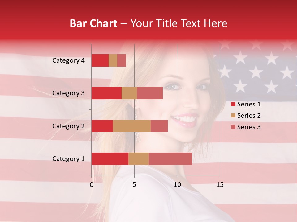 Adult Girl Emotions PowerPoint Template