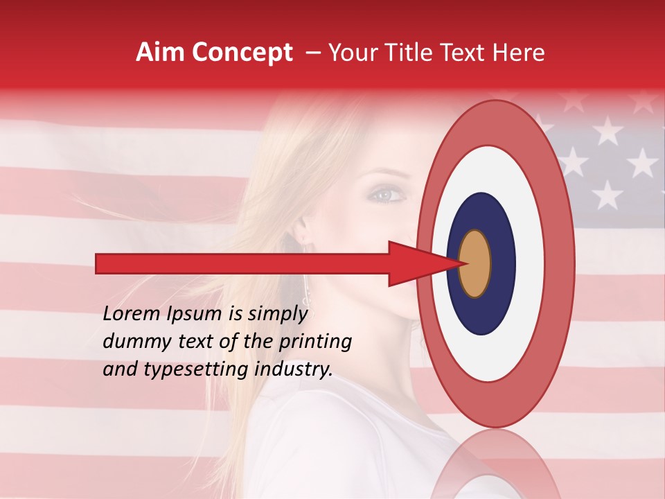 Adult Girl Emotions PowerPoint Template