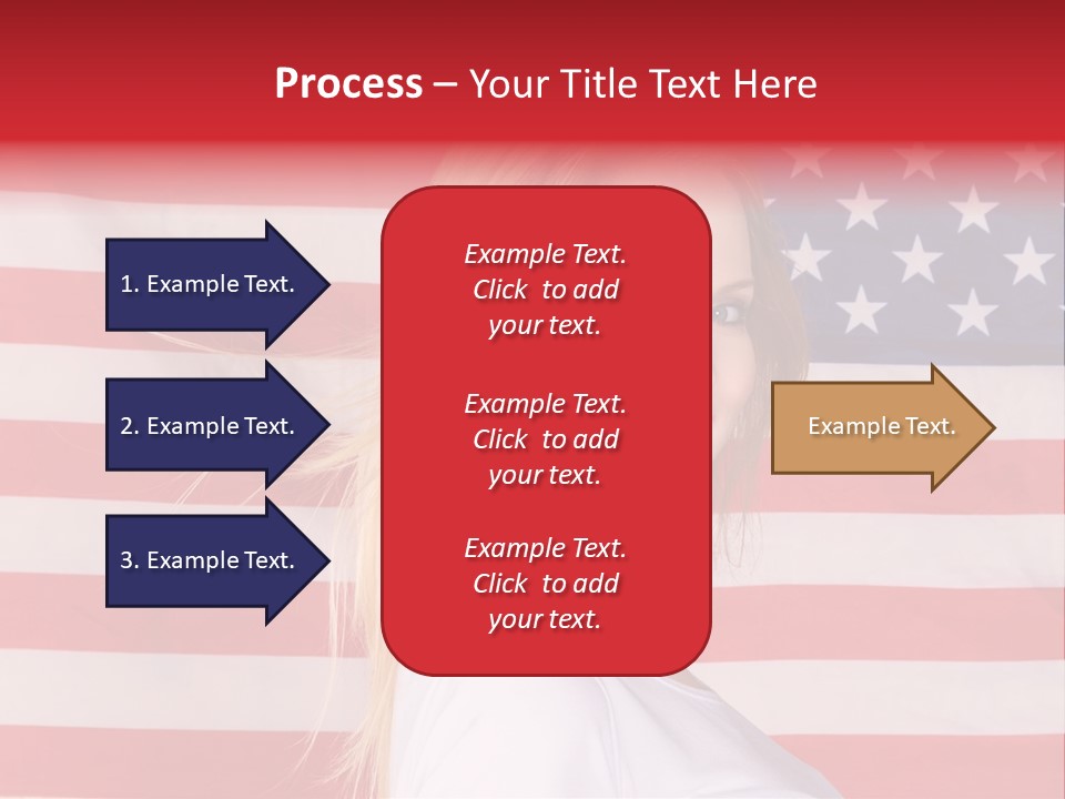 Adult Girl Emotions PowerPoint Template