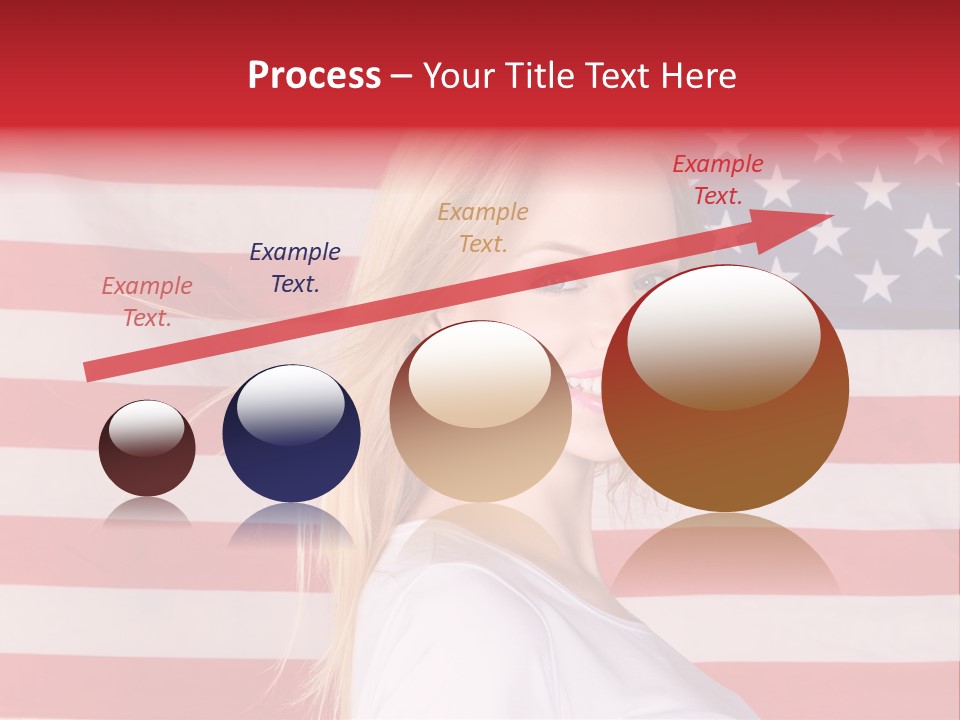 Adult Girl Emotions PowerPoint Template