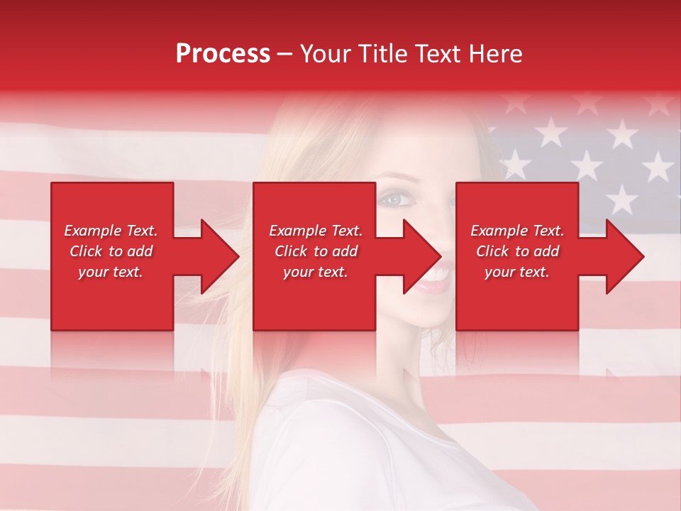 Adult Girl Emotions PowerPoint Template