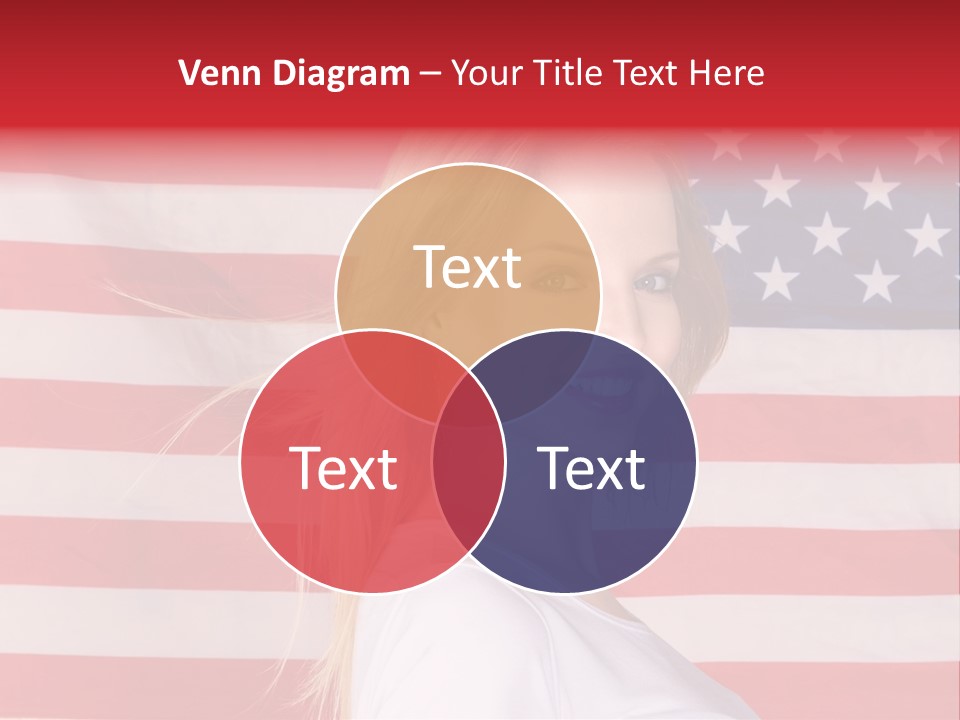 Adult Girl Emotions PowerPoint Template