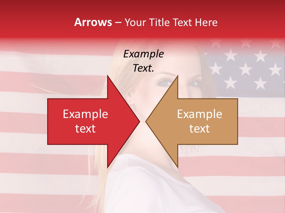 Adult Girl Emotions PowerPoint Template