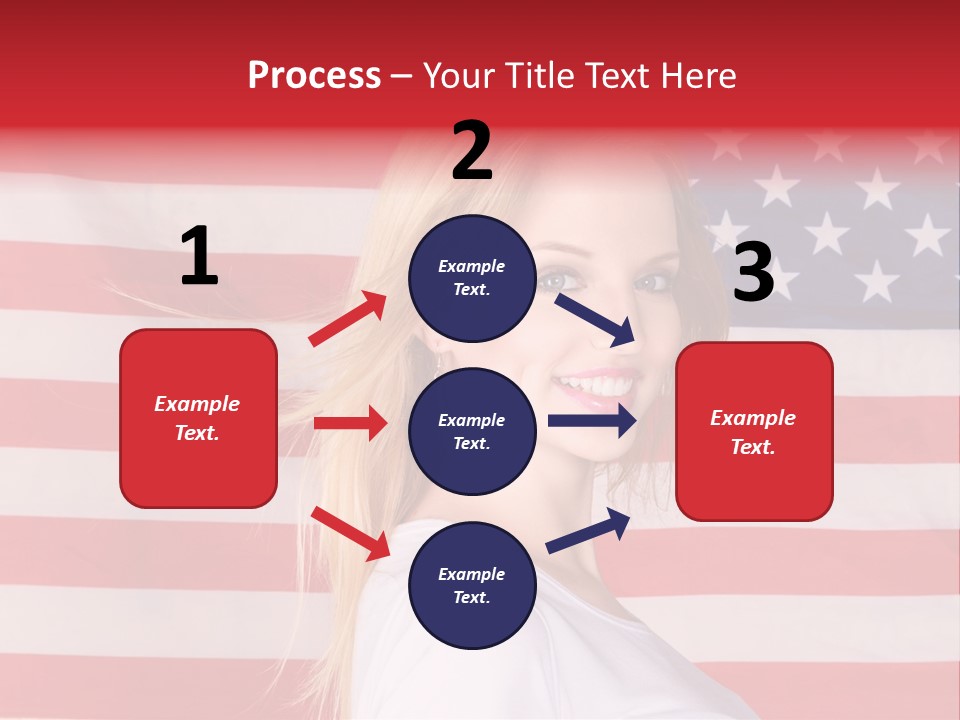 Adult Girl Emotions PowerPoint Template