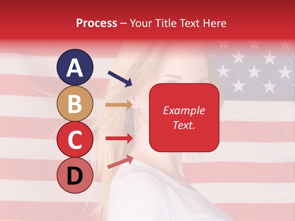 Adult Girl Emotions PowerPoint Template