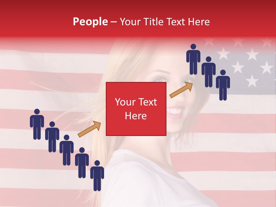 Adult Girl Emotions PowerPoint Template