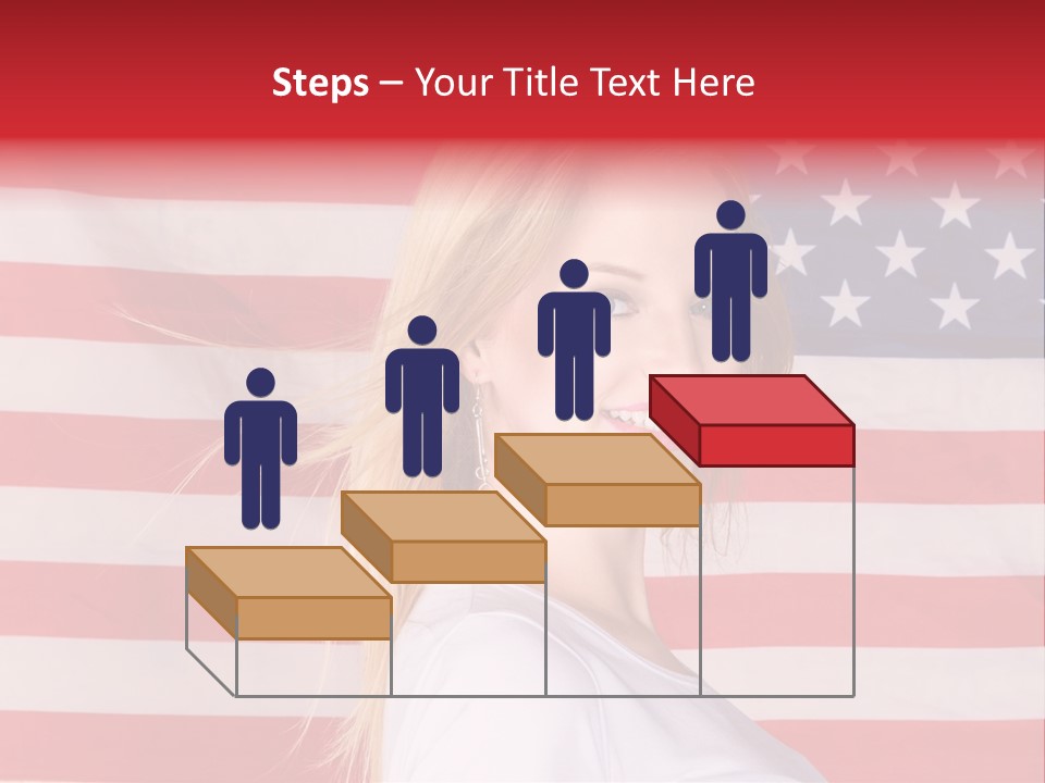 Adult Girl Emotions PowerPoint Template