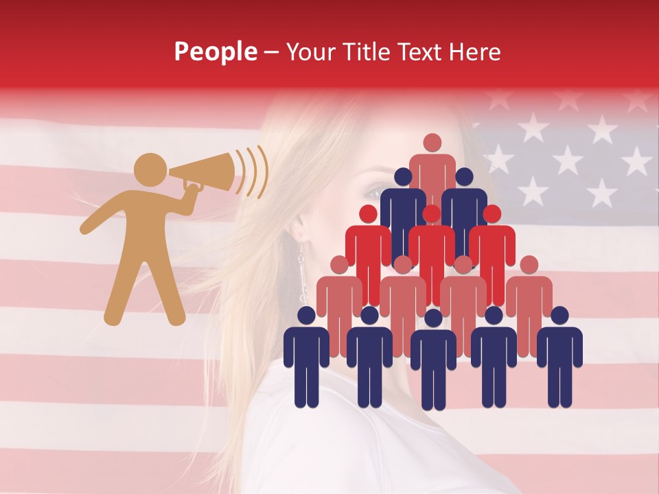 Adult Girl Emotions PowerPoint Template