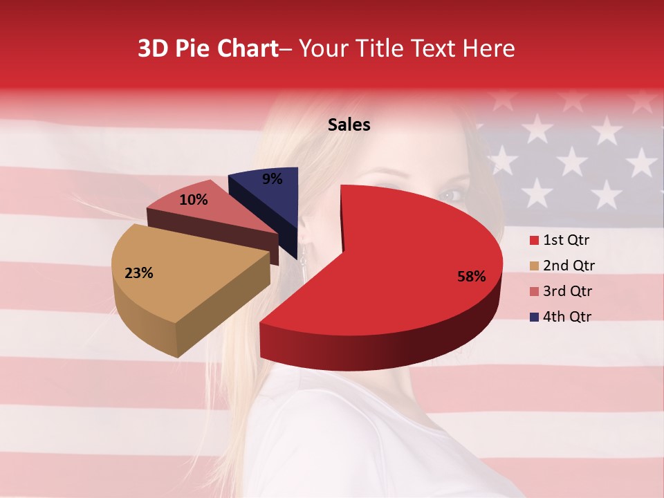 Adult Girl Emotions PowerPoint Template