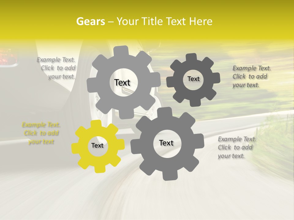 Speed Curve Accelerate PowerPoint Template