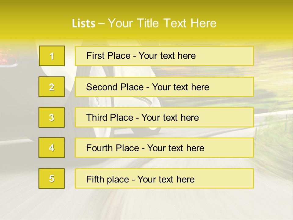Speed Curve Accelerate PowerPoint Template