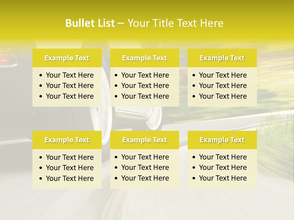 Speed Curve Accelerate PowerPoint Template