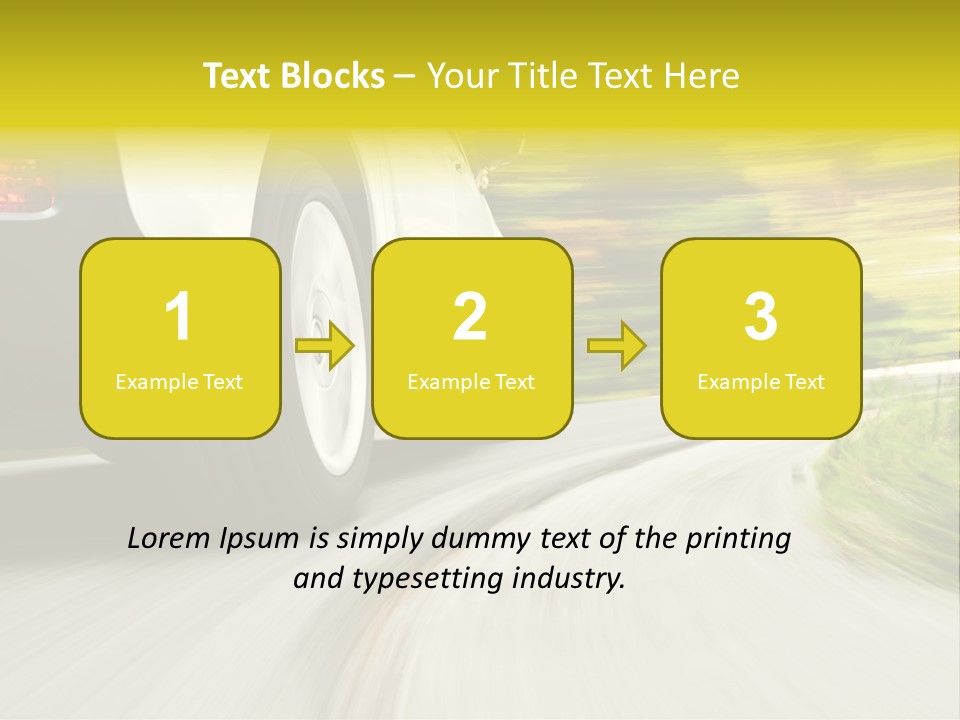 Speed Curve Accelerate PowerPoint Template