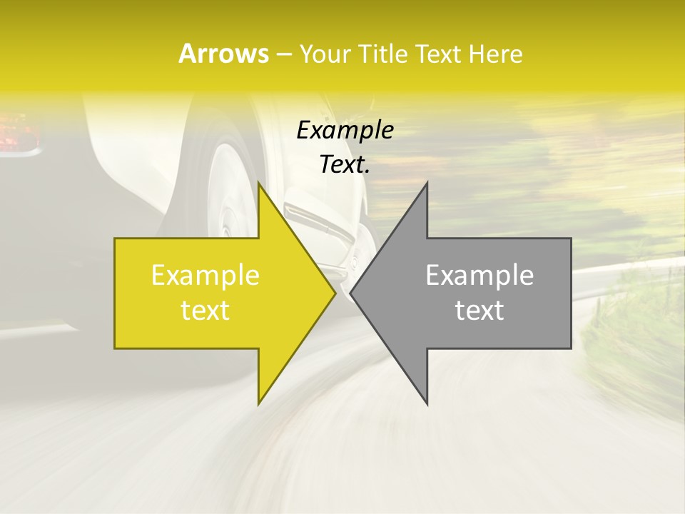 Speed Curve Accelerate PowerPoint Template