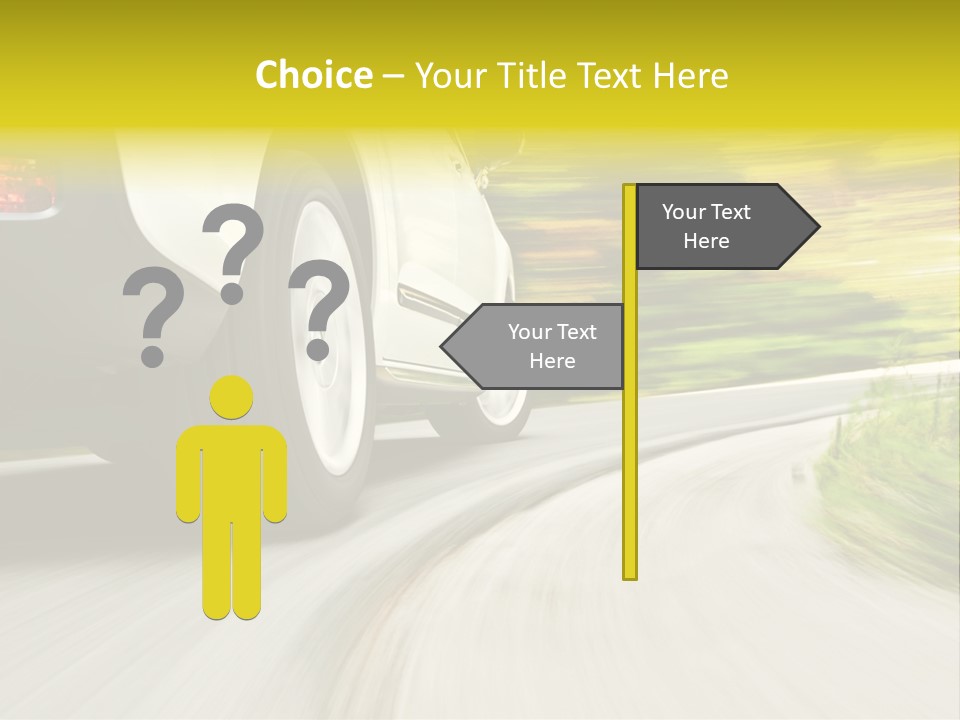 Speed Curve Accelerate PowerPoint Template