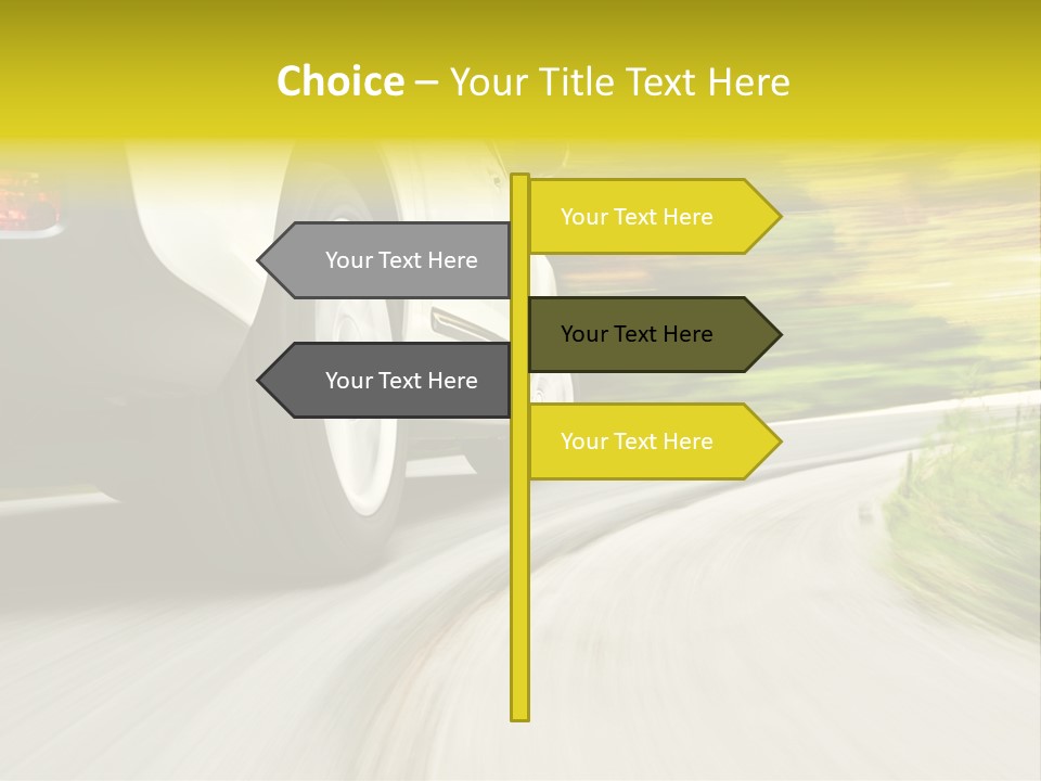 Speed Curve Accelerate PowerPoint Template