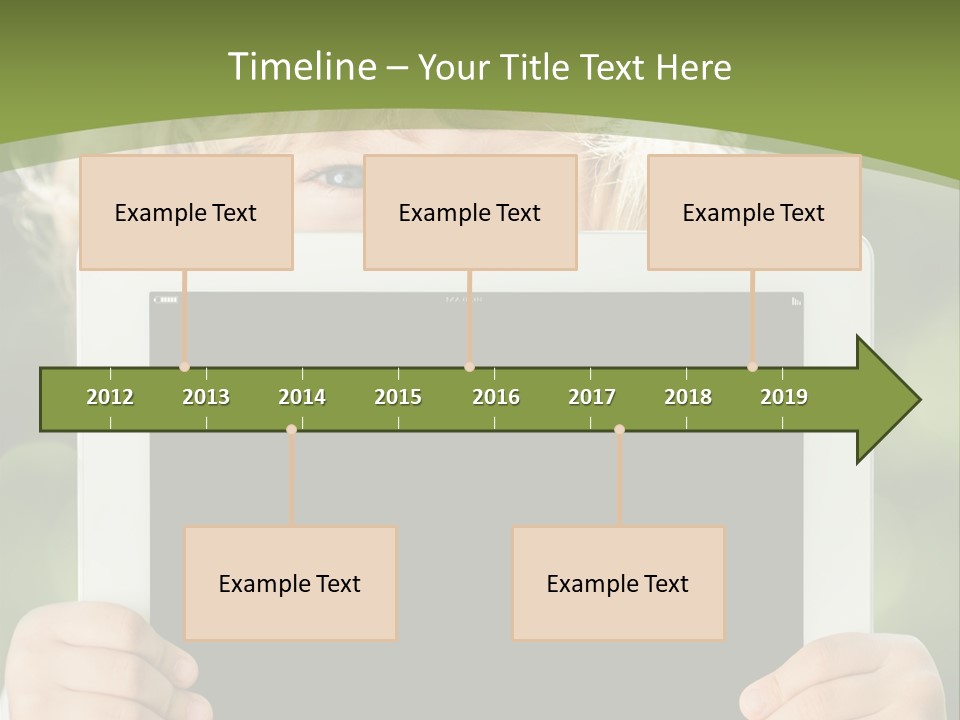 Face Copy Child PowerPoint Template