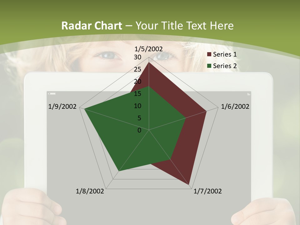 Face Copy Child PowerPoint Template