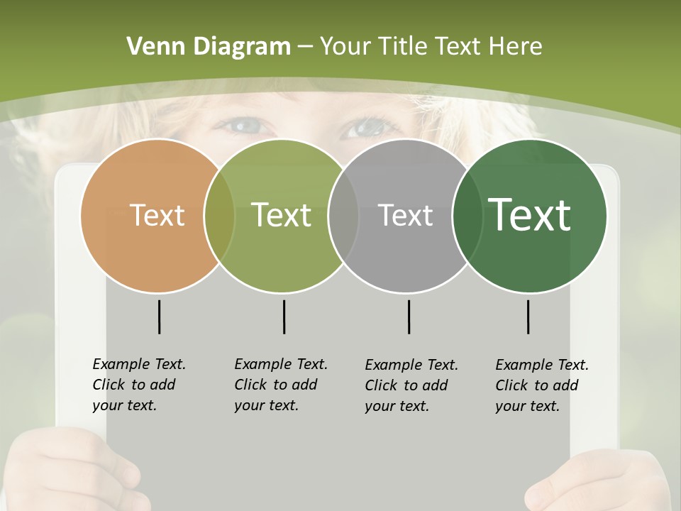 Face Copy Child PowerPoint Template